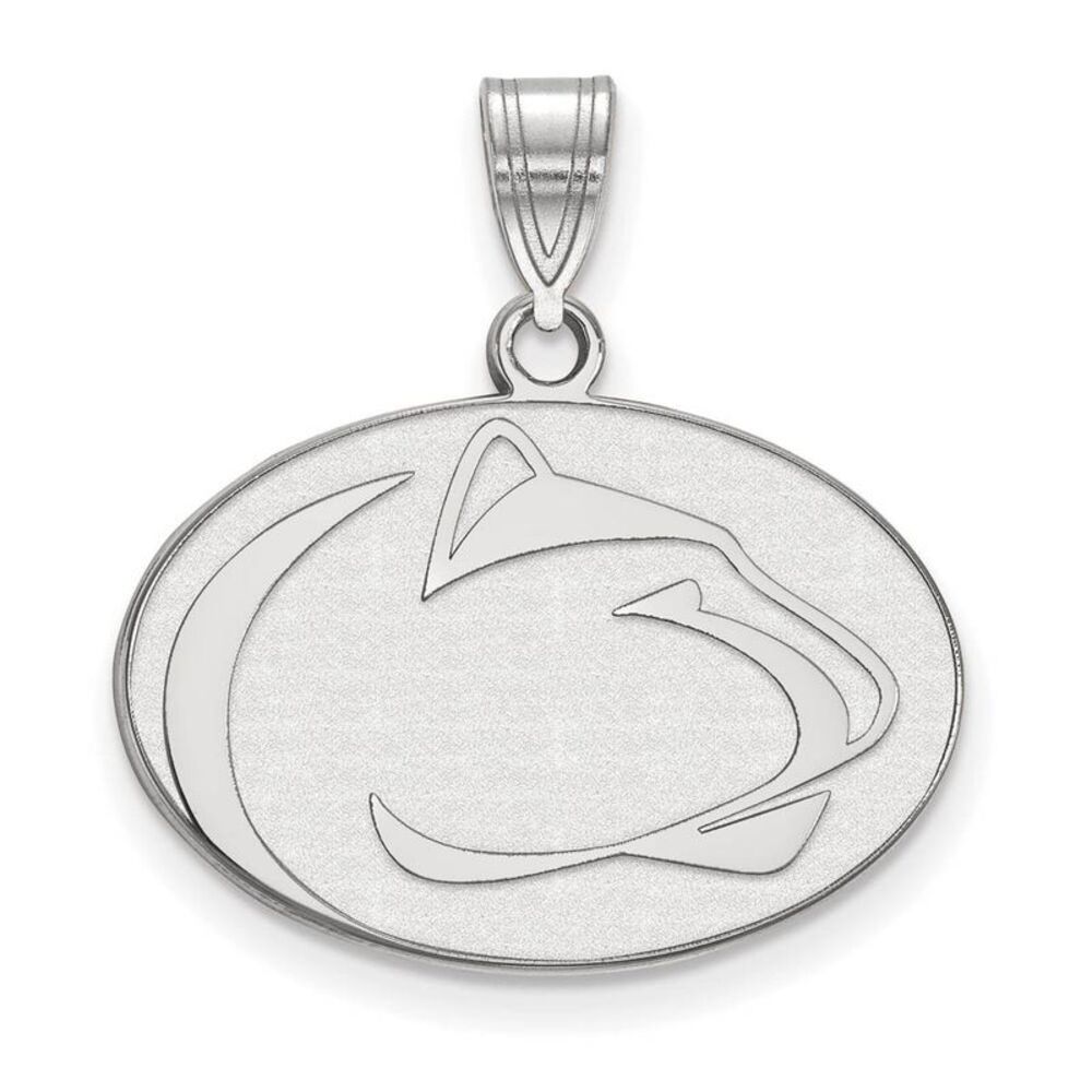 Sterling Silver Penn State Medium Pendant
